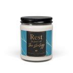 Scented soy candle